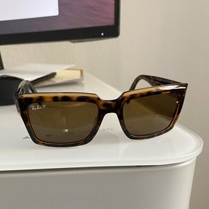 Ray-Ban 54 mm Polarized Pillow Sunglasses